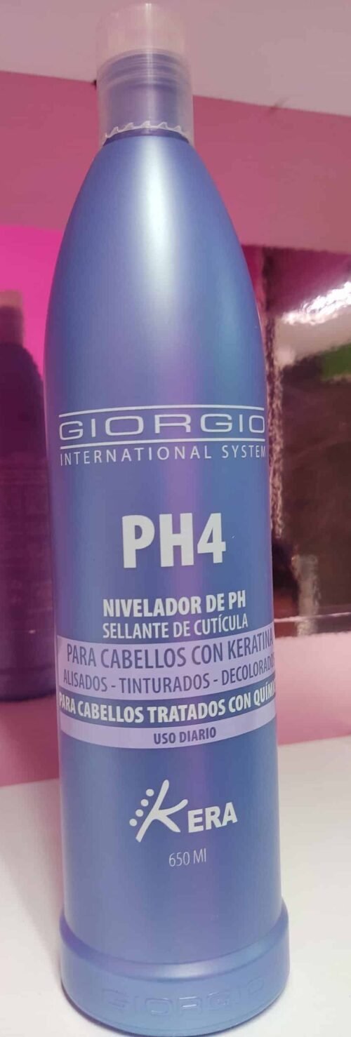 Sellante de cutícula PH4 para cabello de 650ml