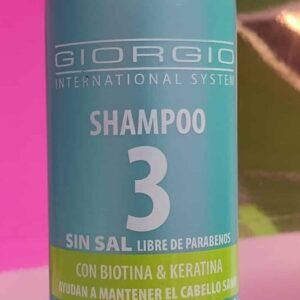 Shampoo Numero 3 Giorgio de 650ml
